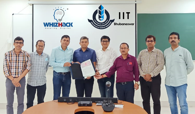 A MoU has been signed between Whizhack Technologies Pvt Ltd and IIT Bhubaneswar